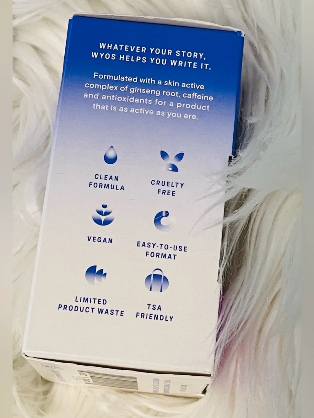WYOS The Big Reveal Purifying Face Mask Stick - White & Purple
